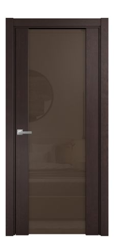 Дверь межкомнатная Варио 11 Цвет Мореный Дуб Покрытие Шпон натуральный  Наличник L 75 Цена 53550