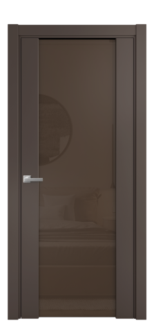 Дверь межкомнатная Варио 11 Цвет Коричневый Покрытие Эмаль  Наличник L 75 Цена 51930