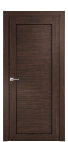 Дверь межкомнатная Strada 01 Цвет Каштановый Орех Покрытие Шпон натуральный  Наличник L 75 Цена 49600