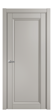 Дверь межкомнатная Беллуно 1 Цвет Серый Шелк Покрытие Эмаль  Наличник L 75 Цена 55475
