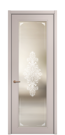 Дверь межкомнатная Страйп 1 Цвет Пудра Покрытие ЭМАЛИ Эмаль Наличник  L 50 Цена 52544