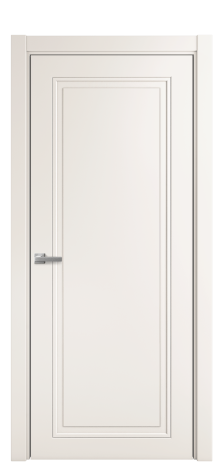 Дверь межкомнатная Stripe 1 Цвет Молочный Покрытие Эмаль  Наличник L 75 Цена 39298