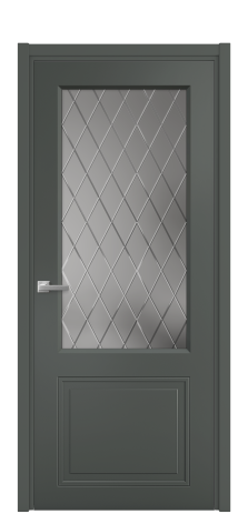 Дверь межкомнатная Stripe 2 Цвет Пихтовый Покрытие Эмаль  Наличник L 50 Цена 46923