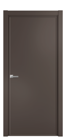 Дверь межкомнатная Line 1 Цвет Коричневый Покрытие Эмаль  Наличник L 75 Цена 51168