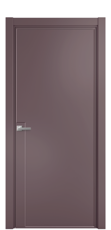 Дверь межкомнатная Line 4 Цвет Лиловый Покрытие Эмаль  Наличник L 75 Цена 51168