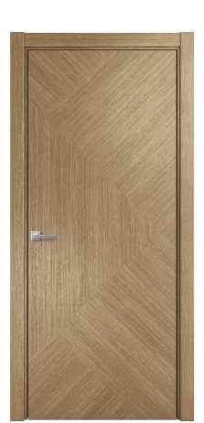 Дверь межкомнатная Юнит 08 Цвет Дуб Янтарь Покрытие Шпон масло  Наличник L 75 Цена 64675