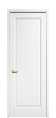 Дверь межкомнатная Неоклассик 1 Цвет Ясень Белый Покрытие ЭМАЛИ Шпон крашеный Наличник L 50 Цена 48110