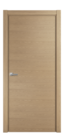 Дверь межкомнатная Порте 39-00 в шпоне Цвет Дюна 1050C Покрытие Шпон Файн Лайн горизонталь Наличник L 75 Цена 40523