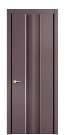 Дверь межкомнатная Меццо Слот 11 Цвет Лиловый Покрытие ЭМАЛИ Эмаль Наличник L 75 Цена 50134
