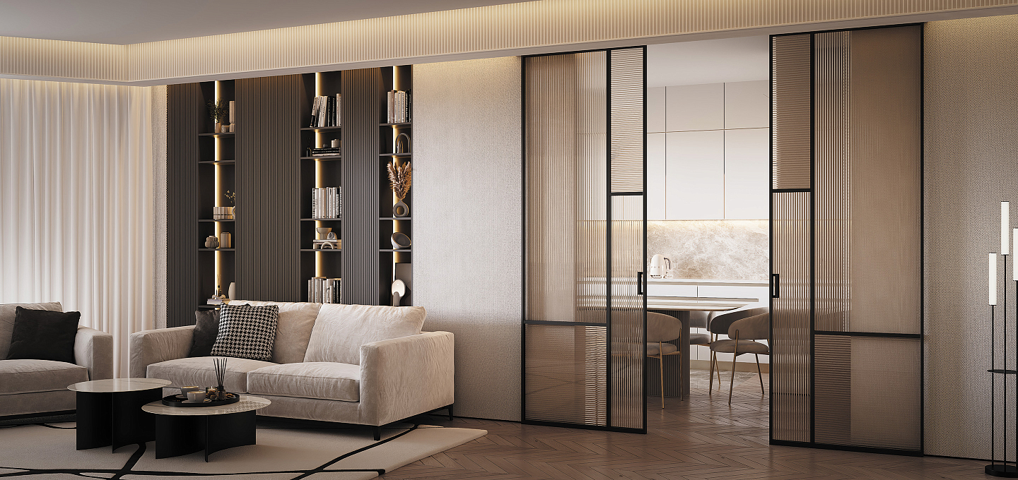 Алюминиевые перегородки