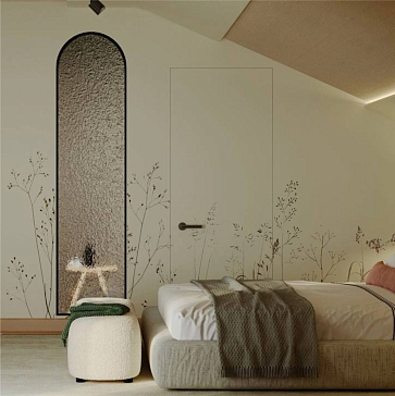 г. Москва. Спальня на лесной опушке